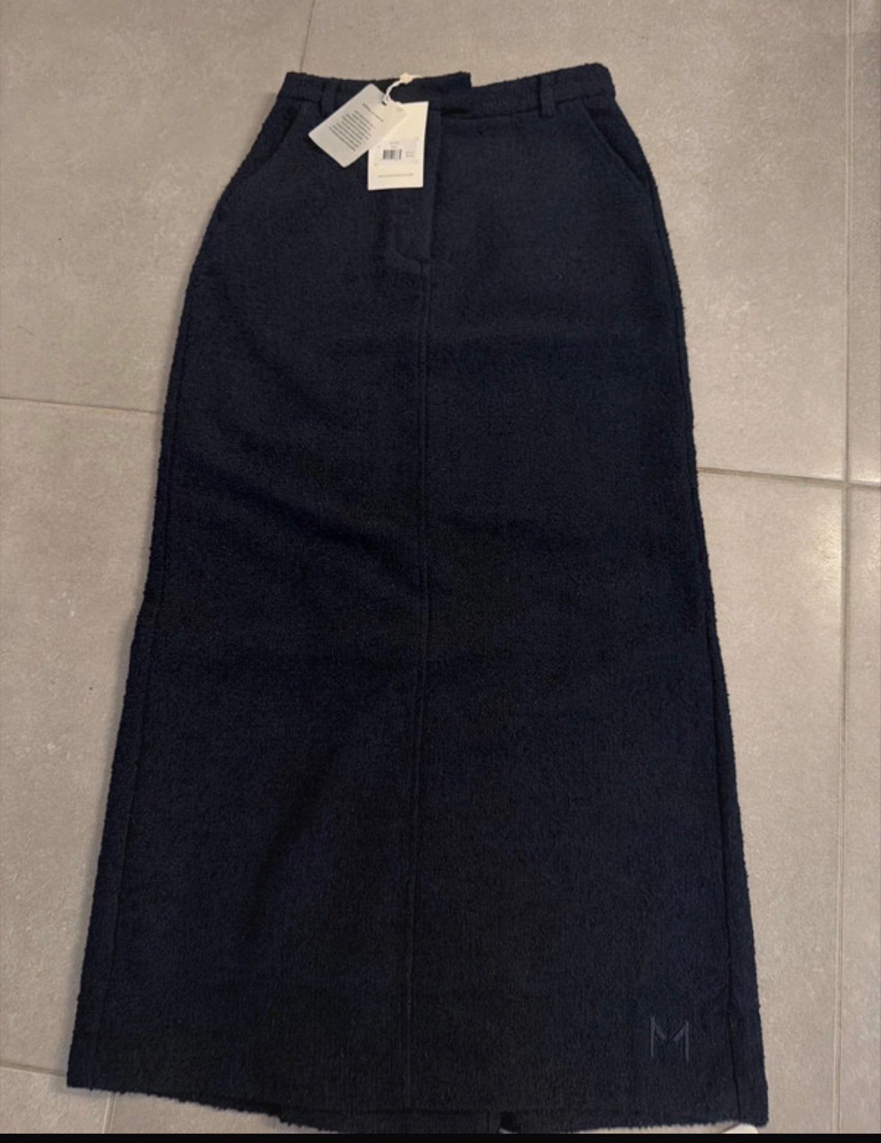 Nieuwe Merrachi Tweed Skirt Galaxy - Maat S met kaartjes, Kleding | Dames, Ophalen of Verzenden, Nieuw, Maat 36 (S), Blauw