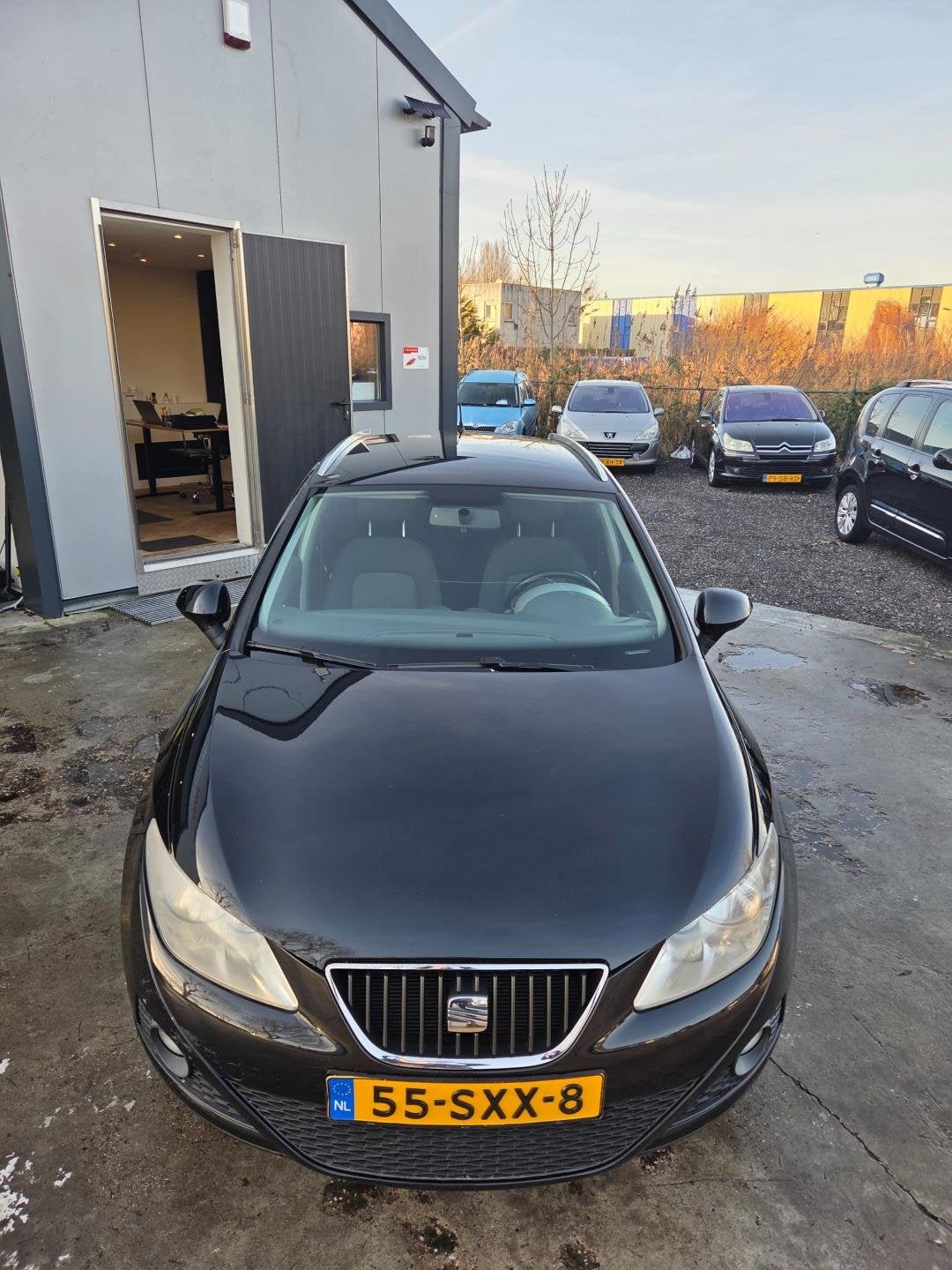 Seat Ibiza ST 1.4 Style, Auto's, Voorwielaandrijving, Zwart, 4 cilinders, Origineel Nederlands