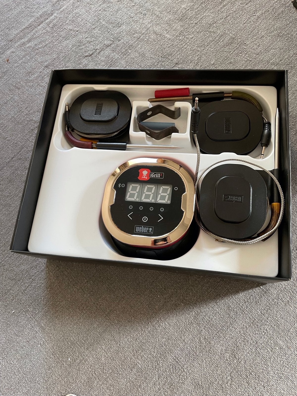 Weber iGrill 2 Bluetooth Thermometer - Zo goed als nieuw, Ophalen, Zo goed als nieuw