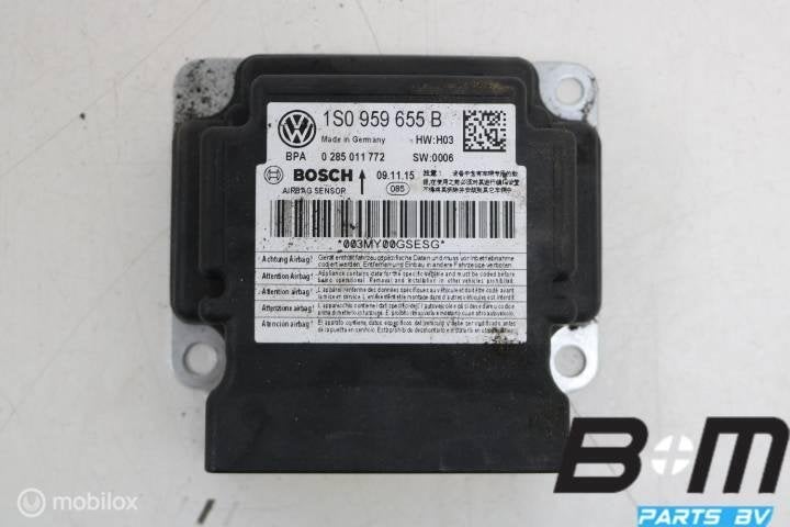 Airbagregelapparaat VW Up! 1S0959655B, Gebruikt