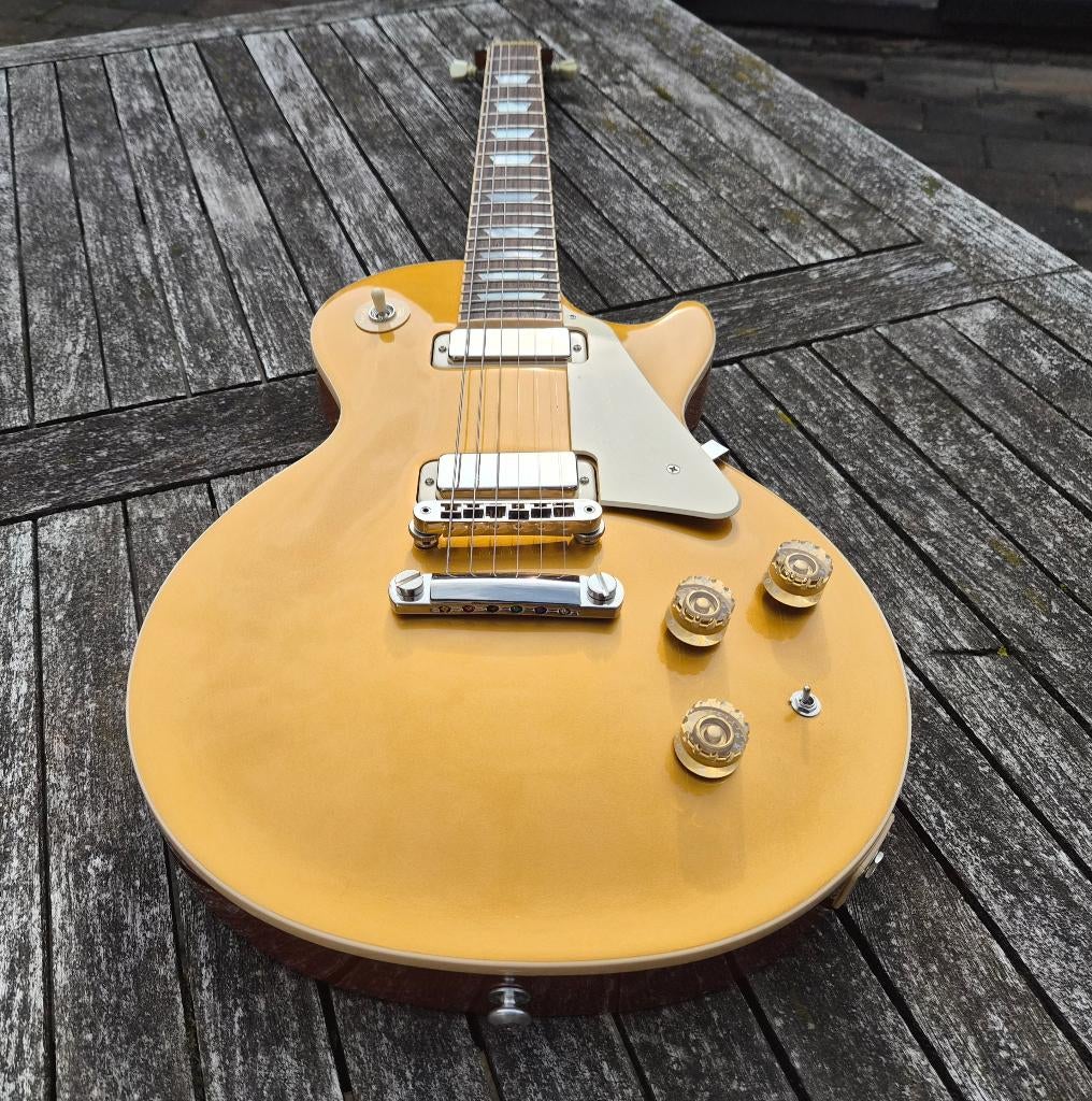Gibson Les Paul Deluxe Goldtop 2015, Ophalen, Zo goed als nieuw, Solid body, Gibson