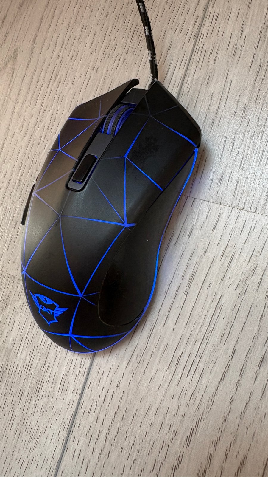 Trust GXT 133 Locx Gaming Muis - Bedraad van, Zwart, Rechtshandig, Muis, Gaming muis, Ophalen of Verzenden