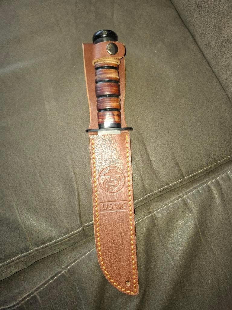 repro usmc knife, Verzamelen, Ophalen of Verzenden, Duitsland, Mes of Dolk