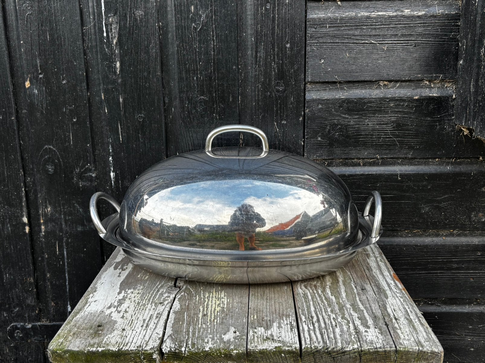 Grote brocante cloche, Ophalen of Verzenden