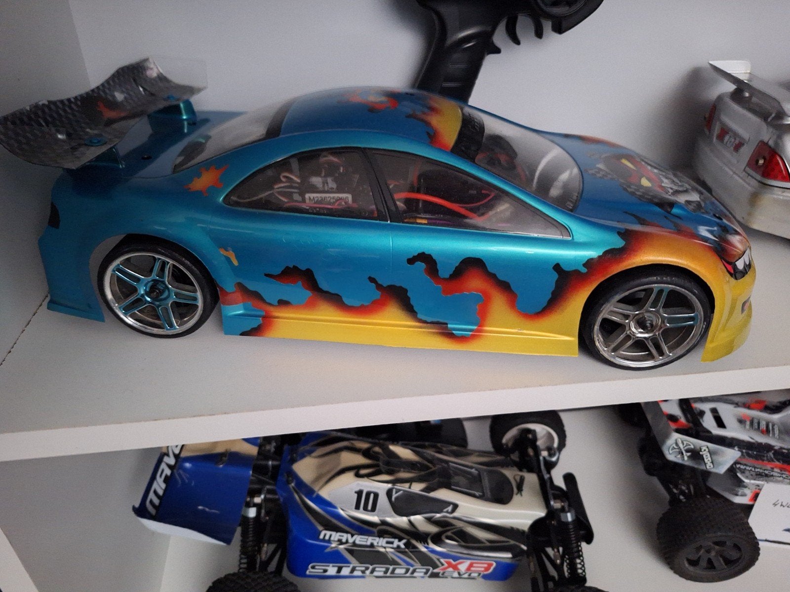Himoto 1:10 RC auto 4WD brushed - Nieuw met zenderset, Elektro, Nieuw, Ophalen of Verzenden, Schaal 1:10