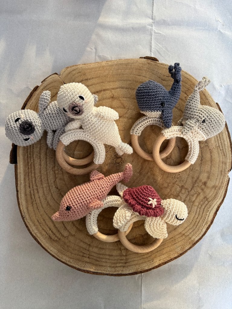 Rammelaar - Zeedieren, Ophalen of Verzenden, Nieuw, Rammelaar, Met geluid