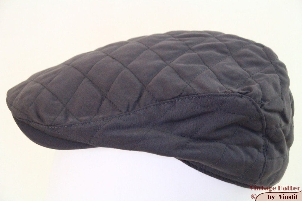 Flatcap Platte pet Hawkins grijs doorgestikt 58 en 59 Nieuw, Ophalen of Verzenden, Nieuw, 58 of 59 cm (L, 7¼ of ⅜ inch), Pet