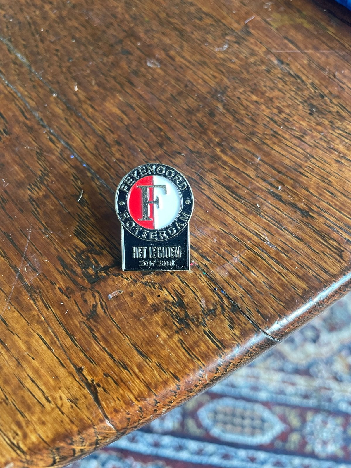 Feyenoord Speldje 'Het Legioen' 2017-2018, Ophalen of Verzenden, Gebruikt, Feyenoord, Overige typen