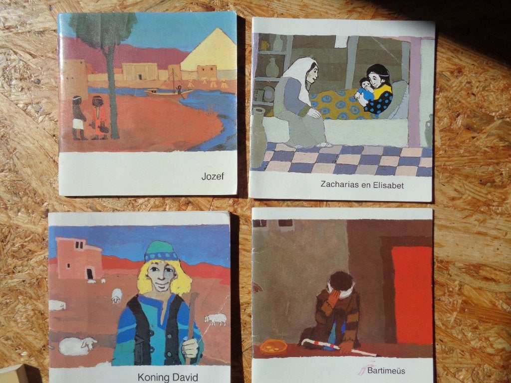NBG mini boekjes 13 x 13 BIJBELVERHALEN platen Kees de Kort, Non-fictie, Ophalen of Verzenden, Zo goed als nieuw, Voorleesboek