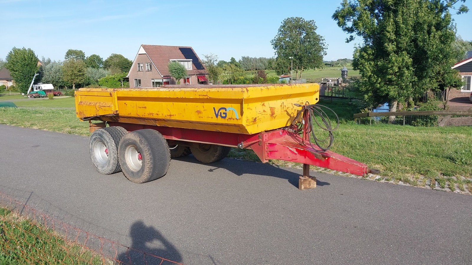 Vgm welger kieper deutz beco 220 kipper mesttank pz maaier, Ophalen, Transport