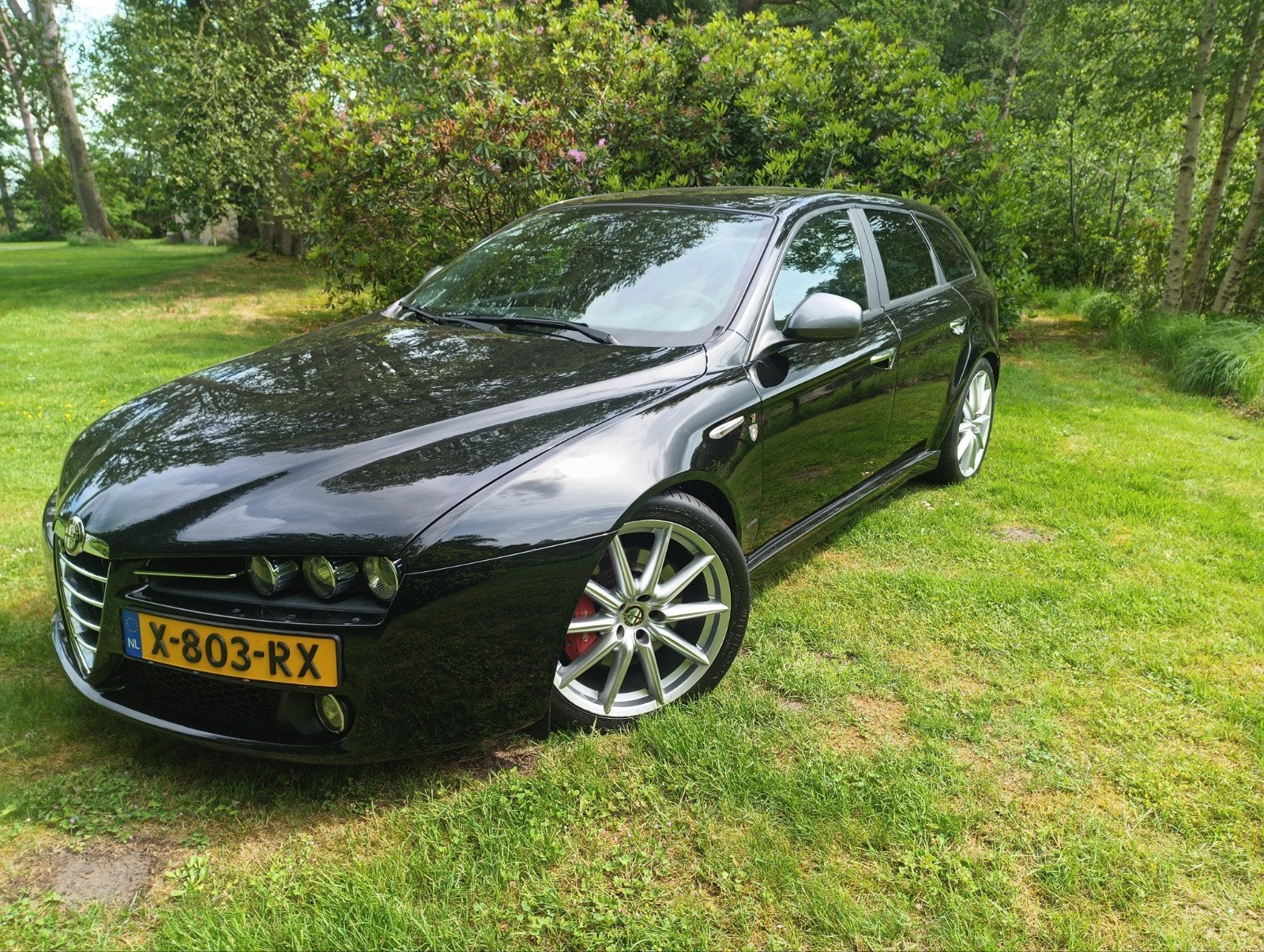 Alfa Romeo 159 1.750 Turbo SW 2011 Zwart, Voorwielaandrijving, 4 cilinders, Zwart, Stationwagon