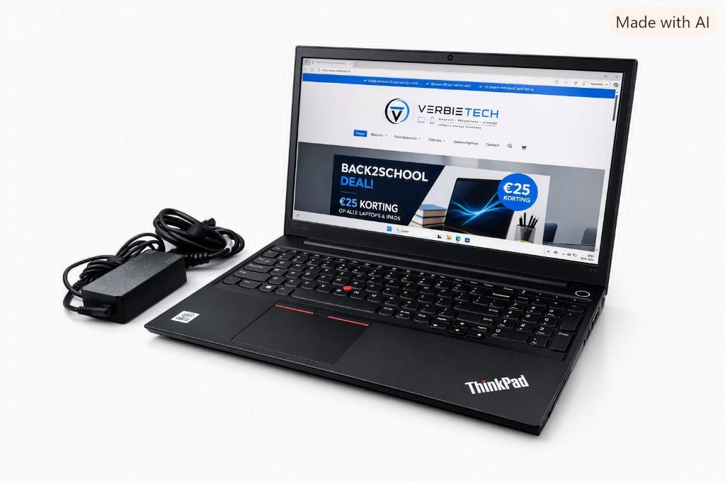 Refurbished Lenovo ThinkPad E15 – i5 10th | 8GB RAM | 256GB, Computers en Software, 256 GB, 2 tot 3 Ghz, 8 GB, Refurbished