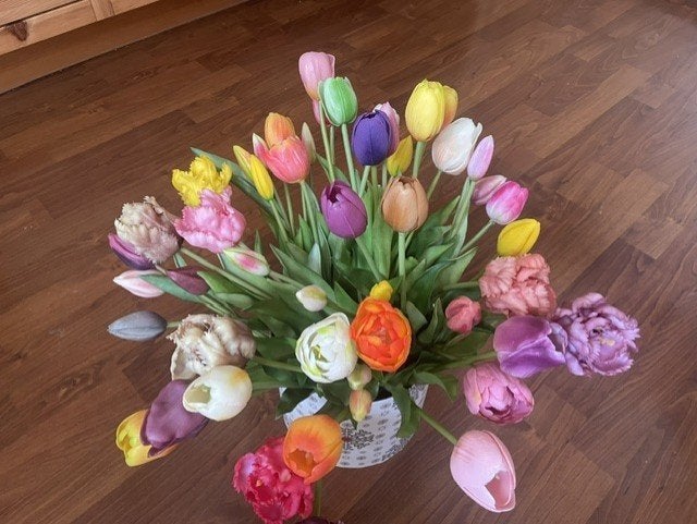 kunsttulpen real touch 50 stuks, Ophalen of Verzenden, Nieuw