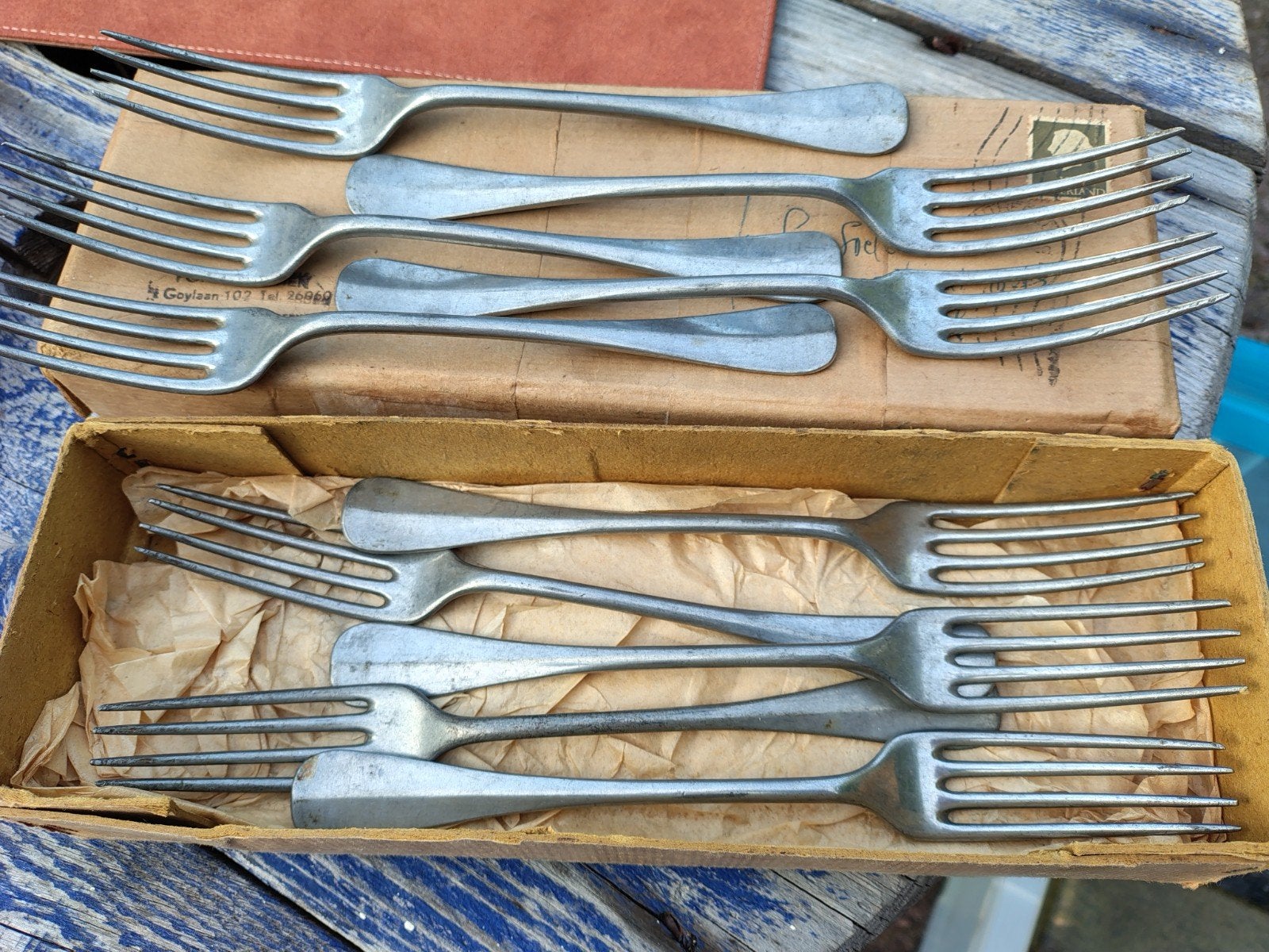 10 grote vintage voorheen, Antiek en Kunst, Ophalen of Verzenden
