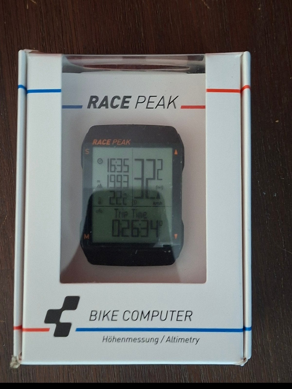 CUBE RACE PEAK Fietscomputer met hoogtemeting, Fietsen en Brommers, Fietsaccessoires | Fietscomputers, Ophalen of Verzenden, Draadloos