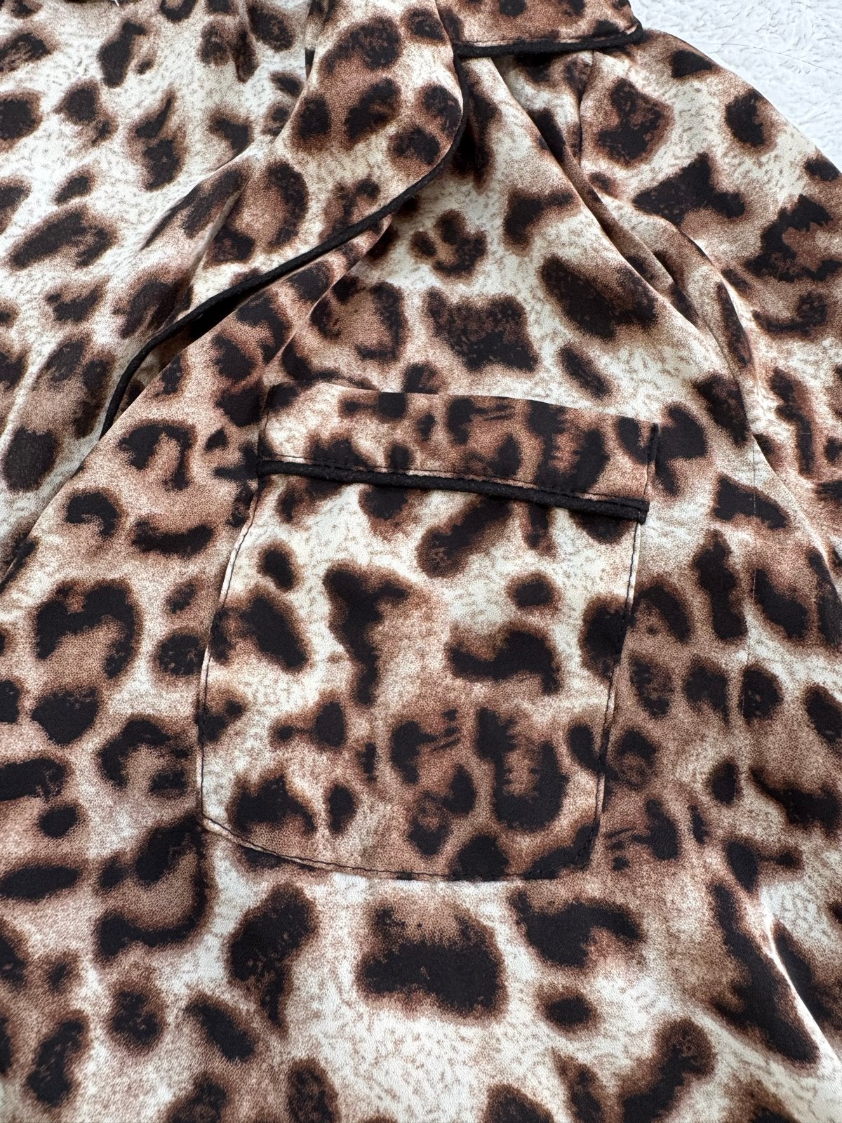 Loavies Luipaardprint Blouse Maat M, Kleding | Dames, Maat 38/40 (M), Bruin, Ophalen of Verzenden, Zo goed als nieuw