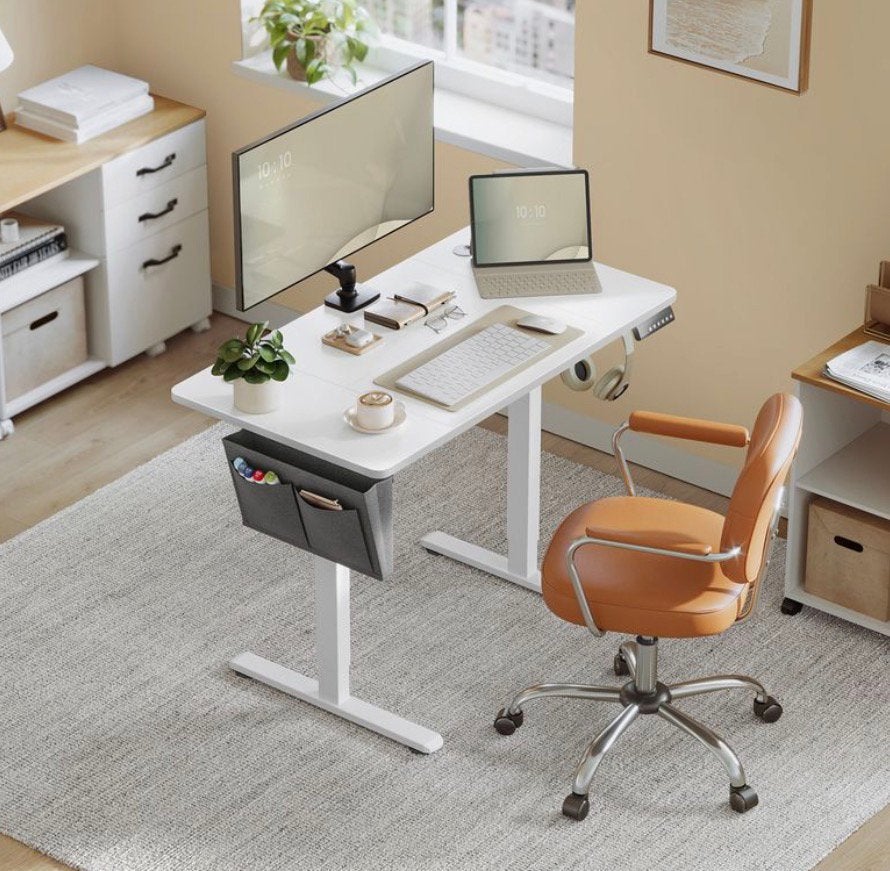 Zit sta bureau elektrisch thuiskantoor 110x60, Huis en Inrichting, Bureaus, Ophalen of Verzenden, Elektrisch, Zit-sta bureau