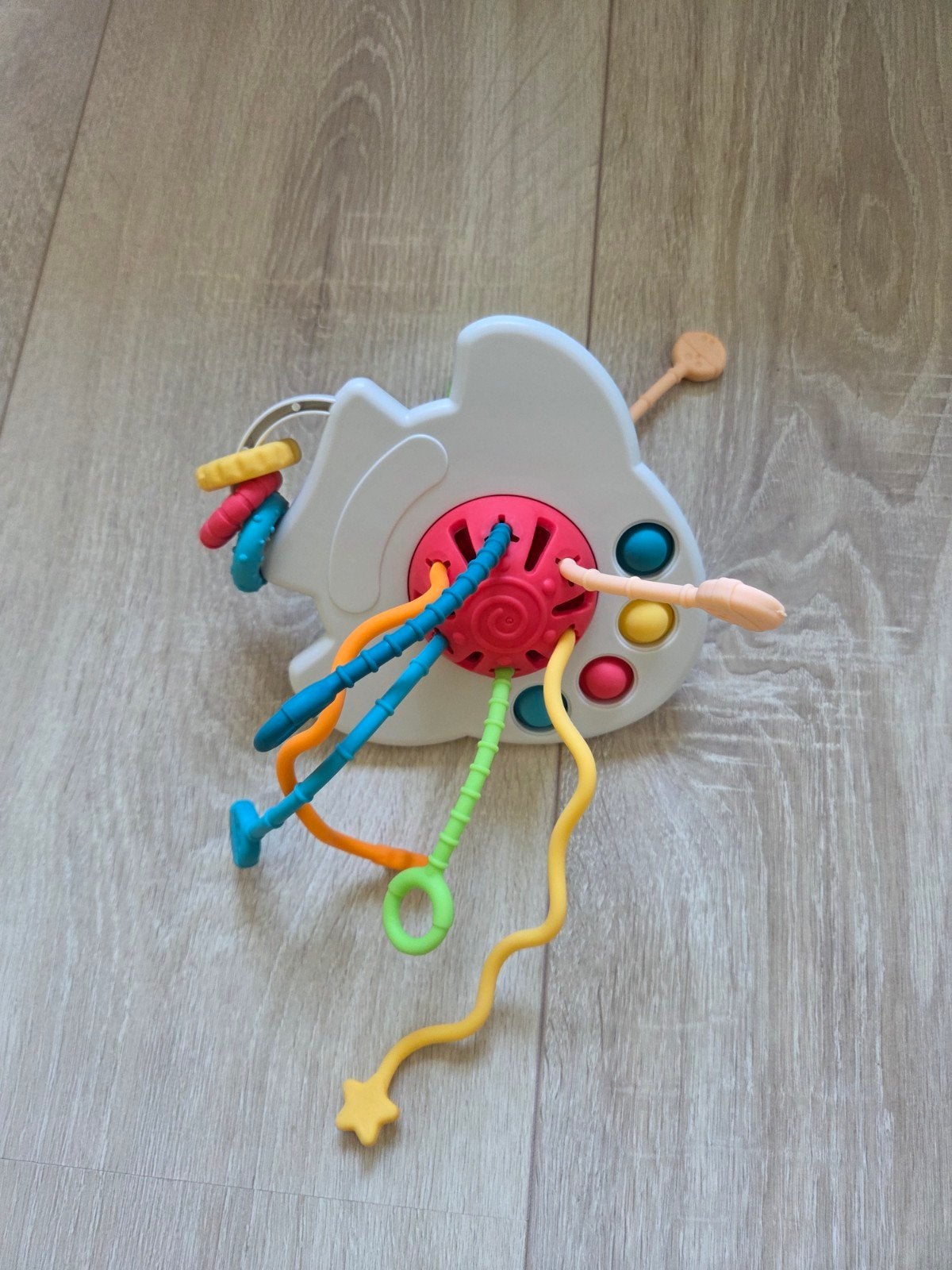 Montessori Speelgoed UFO Zintuiglijk Ontwikkelingsspeelgoed, Ophalen, Zo goed als nieuw, Rammelaar