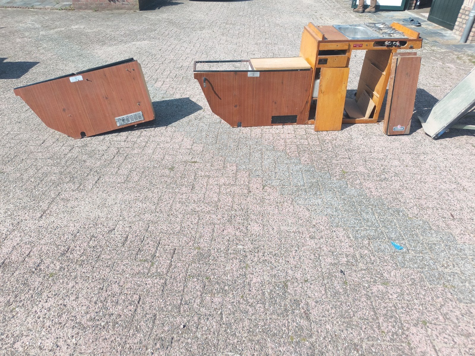 Keukenblok en koelkast voor Volkswagen T2b camper, Ophalen of Verzenden