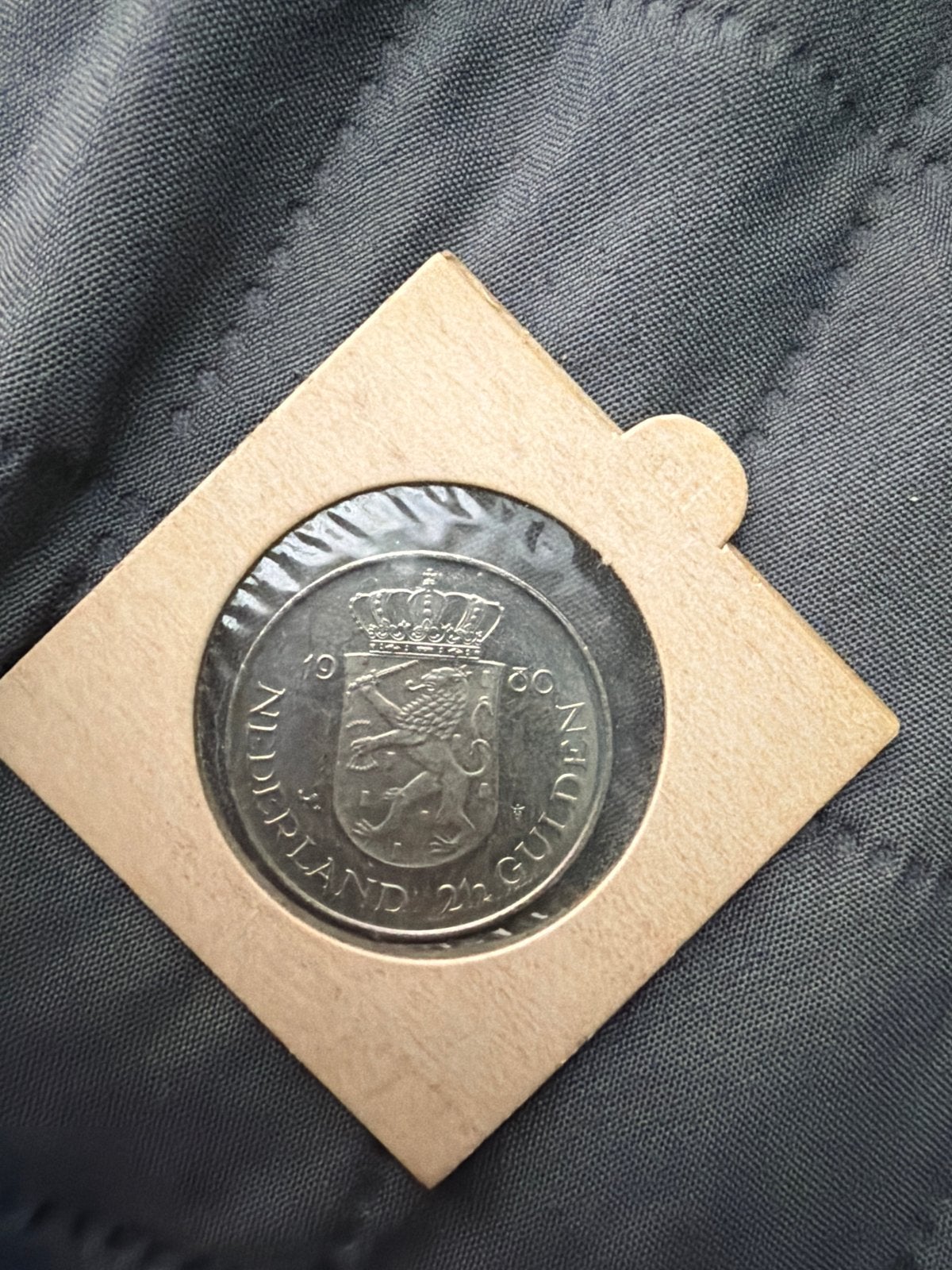 2,5 Gulden 1980 Dubbele Kop Juliana Beatrix, Postzegels en Munten, Munten | Nederland, Ophalen of Verzenden, Koningin Juliana
