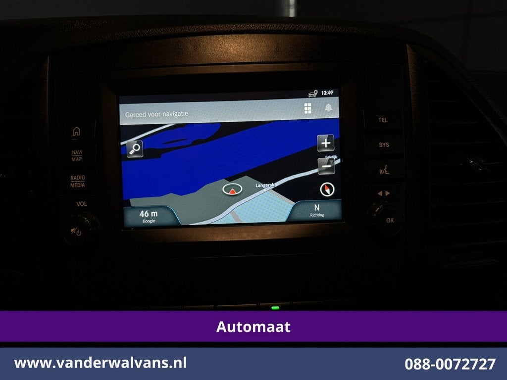 Mercedes-Benz Vito 114 CDI 136pk 9G-Tronic Automaat L2H1 Eur, Automaat, Gebruikt, 4 cilinders, Navigatiesysteem