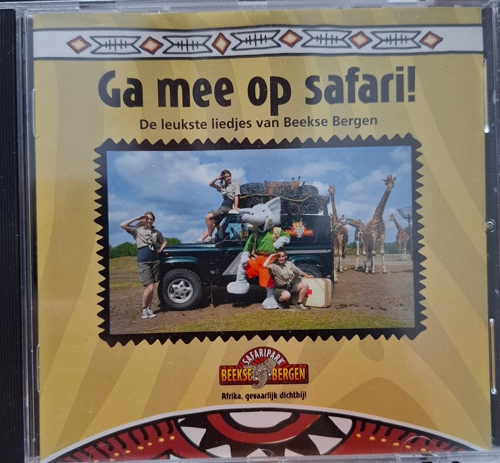 Beekse Bergen: Ga mee op safari! - De leukste liedjes (CD), Cd's en Dvd's, 6 tot 9 jaar, Ophalen of Verzenden, Zo goed als nieuw