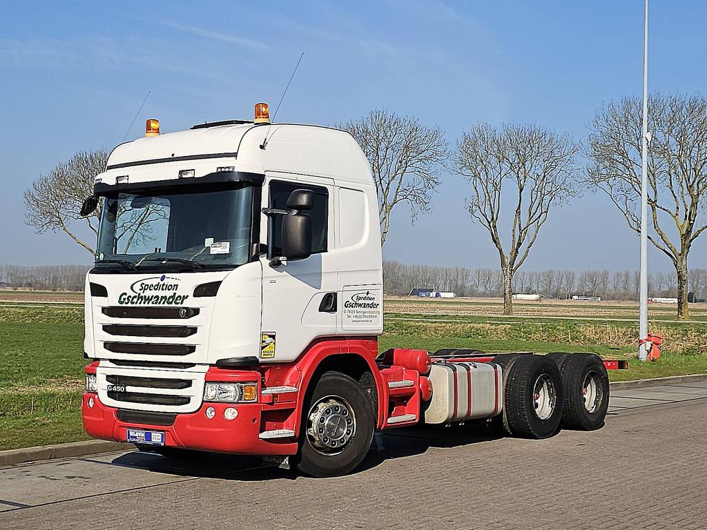 SCANIA G450 hl 6x4 ret pto wb410, Automaat, Euro 6, Bedrijf, Diesel