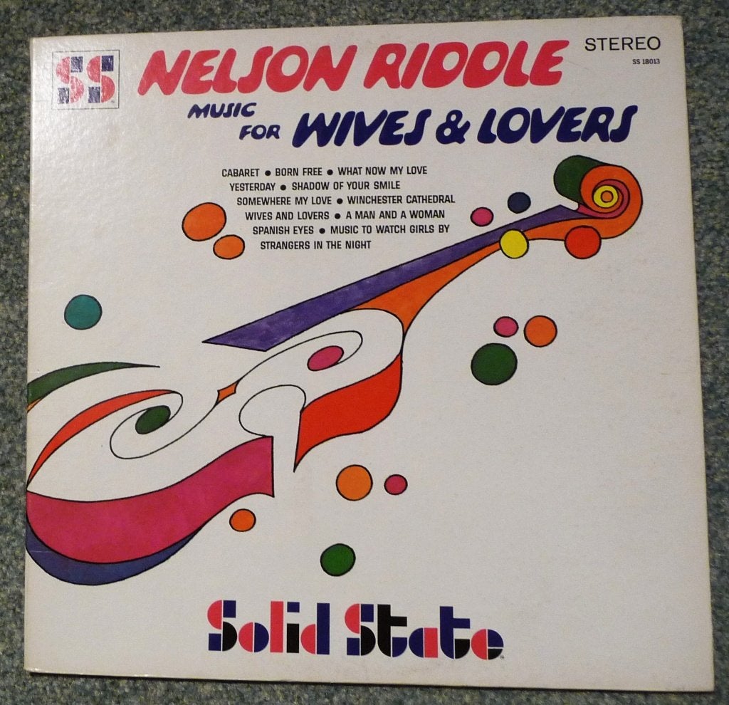 Nelson Riddle – Music for Wives & Lovers, Ophalen of Verzenden, 12 inch, Jazz, LP