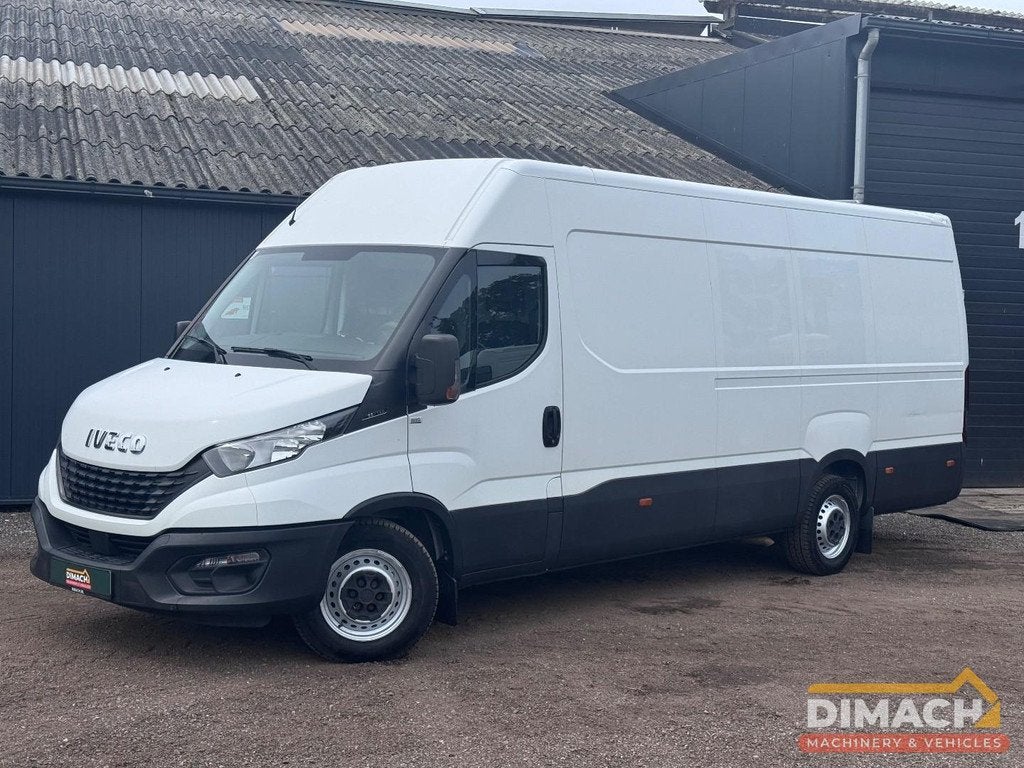 Iveco 35S14 L4H2 - airco - radio - Euro 6 - 100000km - Daily, Auto's, Bestelauto's, Gebruikt, Iveco, Wit, Bedrijf