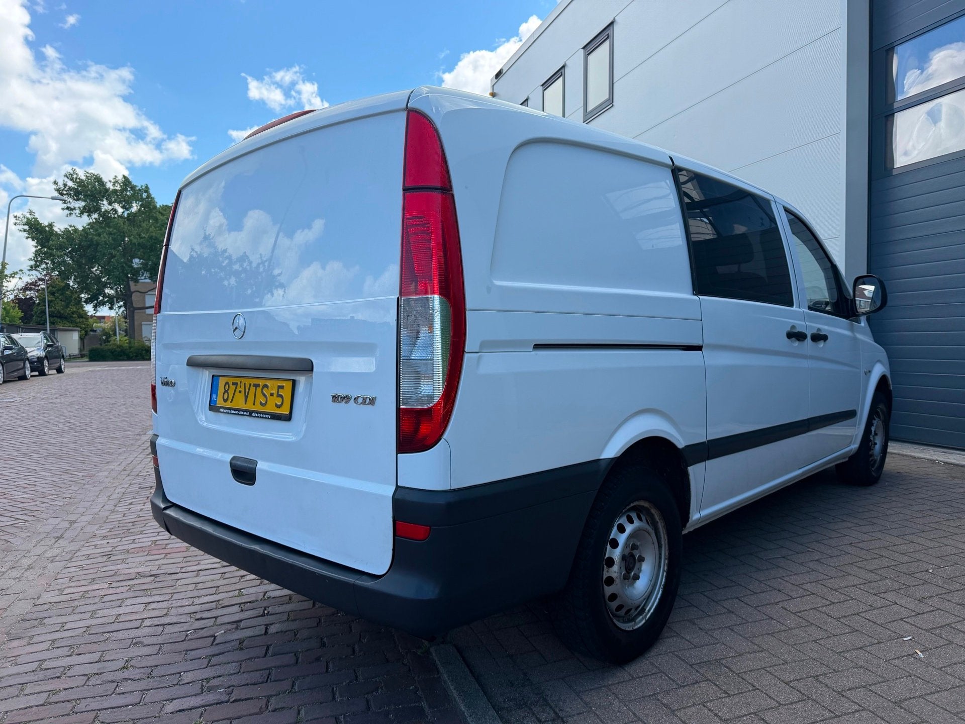 Mercedes-Benz Vito 109 CDI 320 Lang DC/ Dubbel-cabine/Elek-r, Auto's, Achterwielaandrijving, Gebruikt, Bedrijf, 6 stoelen