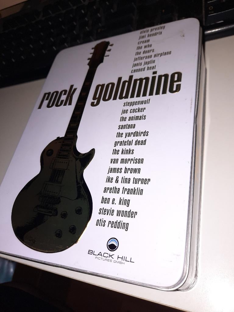 3 DVD BOX RARE METAL Rock Goldmine, Vanaf 16 jaar, Ophalen, Zo goed als nieuw