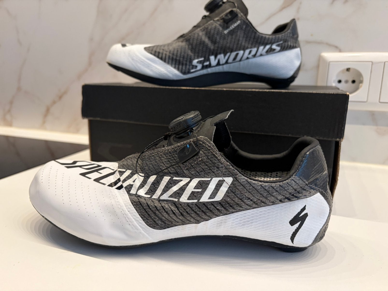 Specialized S-Works Exos -Maat 39,5 - 139 gram - €500, Fietsen en Brommers, Schoenen, Overige maten, Ophalen of Verzenden, Zo goed als nieuw