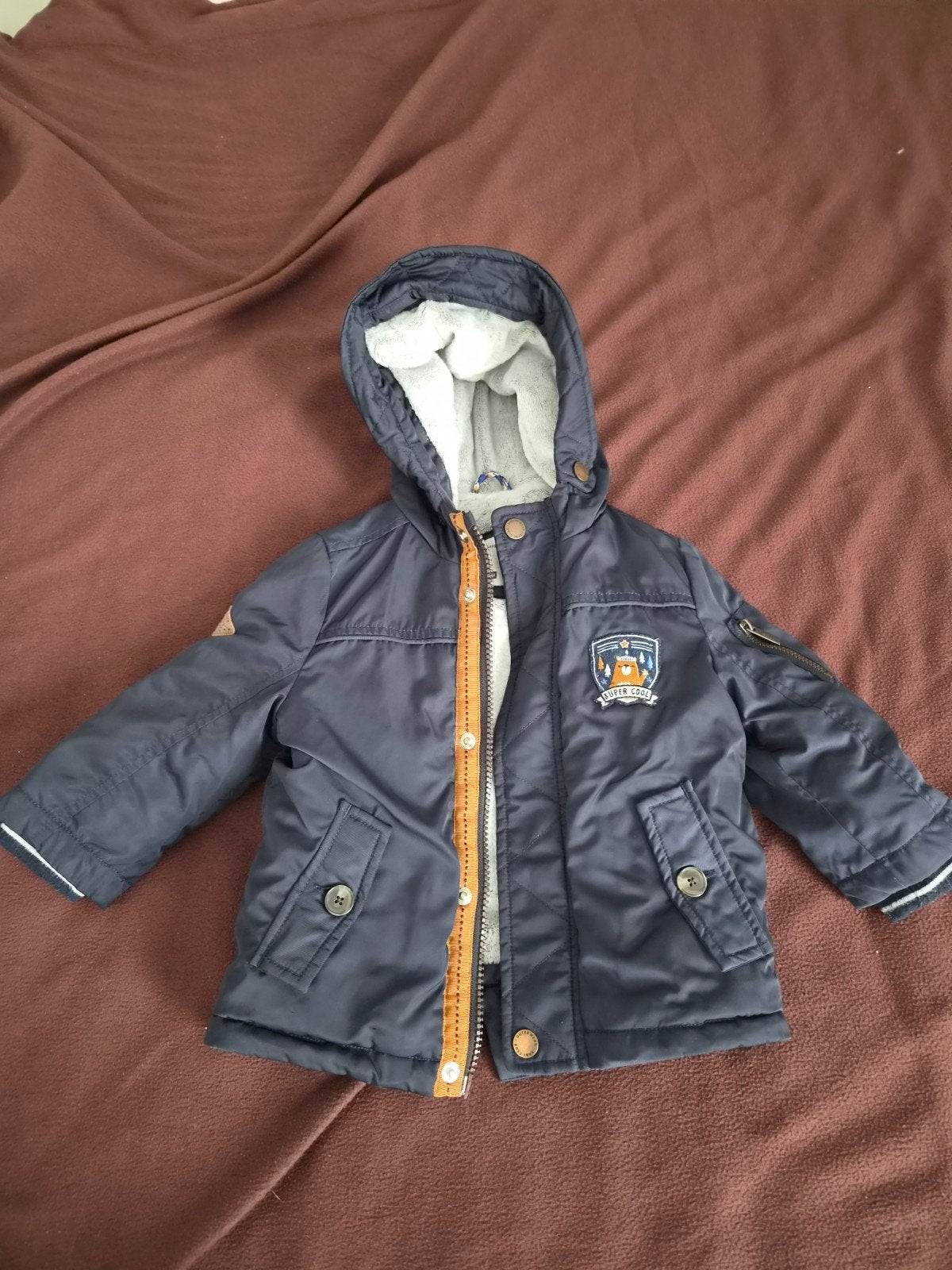 Baby Club winterjas maat 74 - zo goed als nieuw, Jongetje of Meisje, Ophalen of Verzenden, Zo goed als nieuw, Jasje