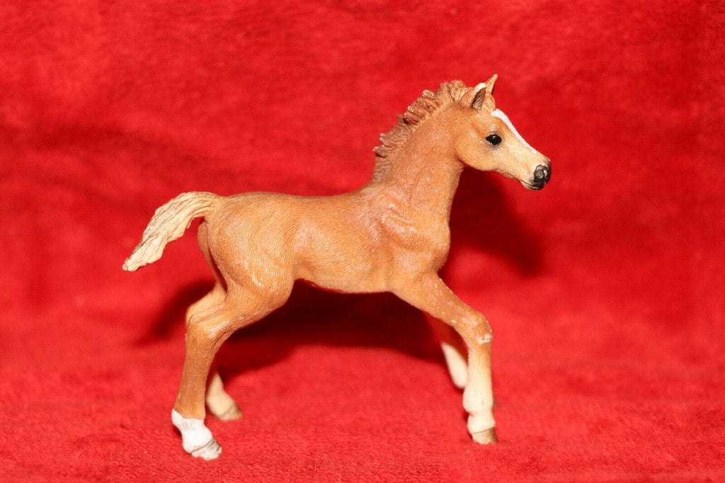 Schleich veulen uit set 42361, dierfiguur, Ophalen of Verzenden, Zo goed als nieuw, Paard, Beeldje of Figuurtje