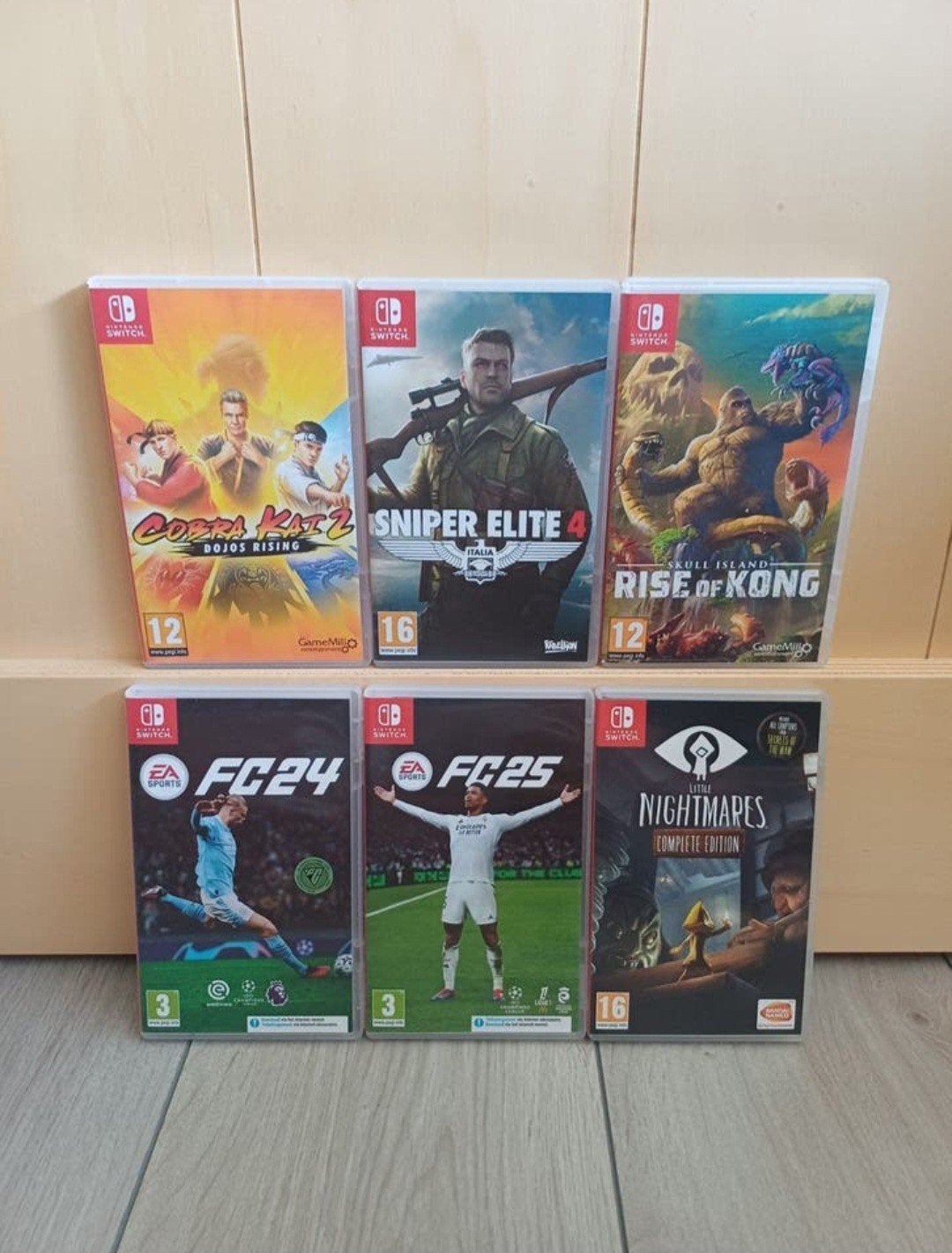 Nintendo Switch Games: FC24, FC25, Sniper Elite 4, en meer!, Spelcomputers en Games, Overige genres, Ophalen of Verzenden, Zo goed als nieuw