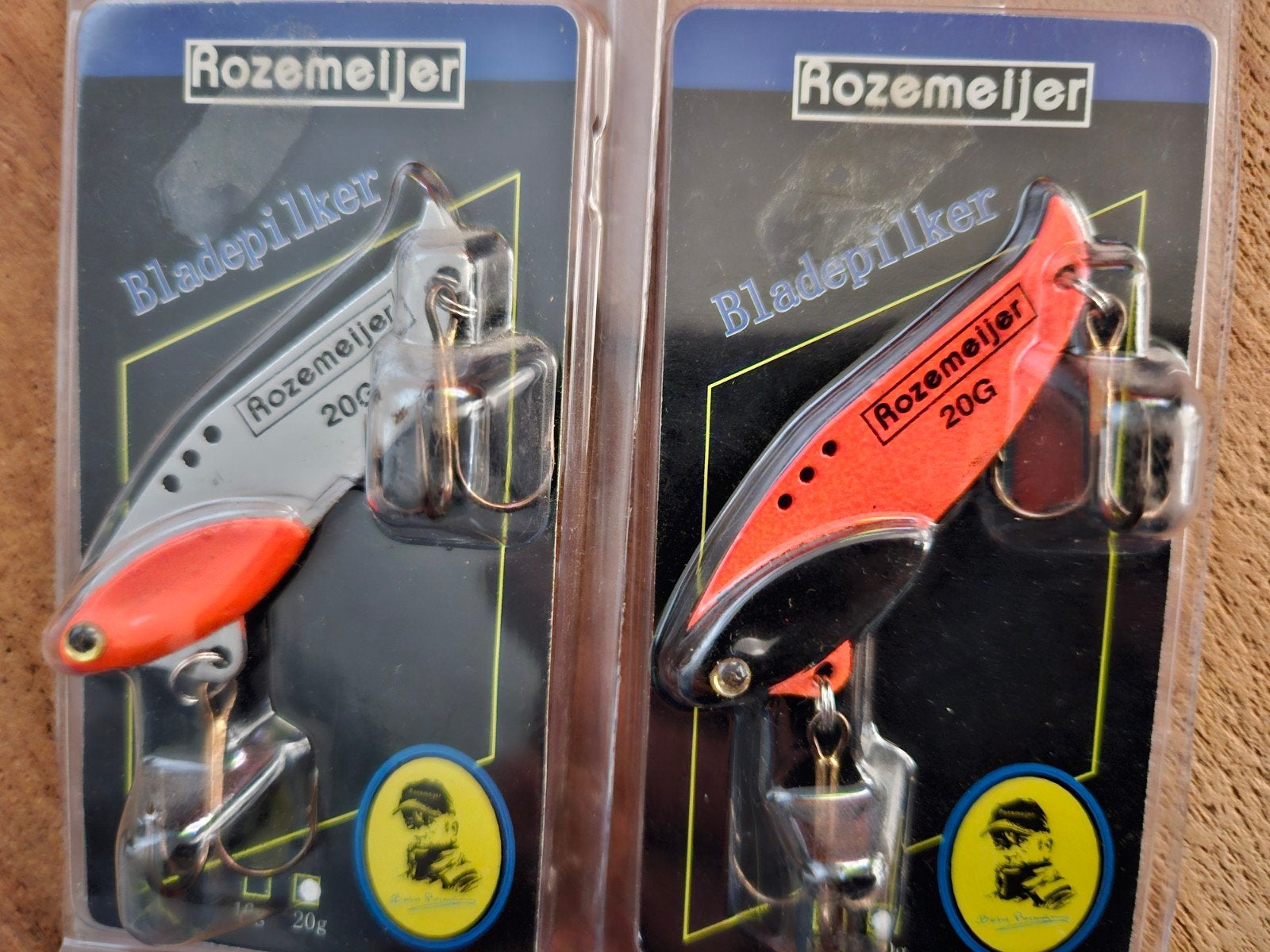 2x rozemeijer bladekiller, Watersport en Boten, Hengelsport | Roofvissen, Ophalen of Verzenden, Overige typen