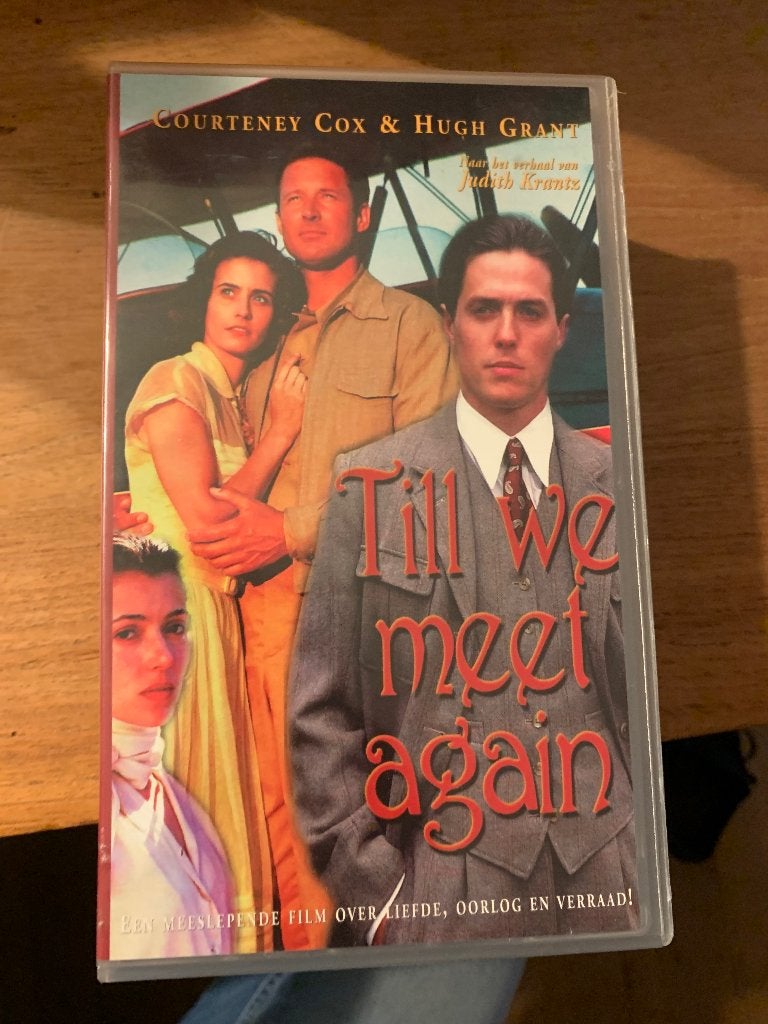 Set videobanden till we meet again, Alle leeftijden, Ophalen of Verzenden, Gebruikt, Waargebeurd drama