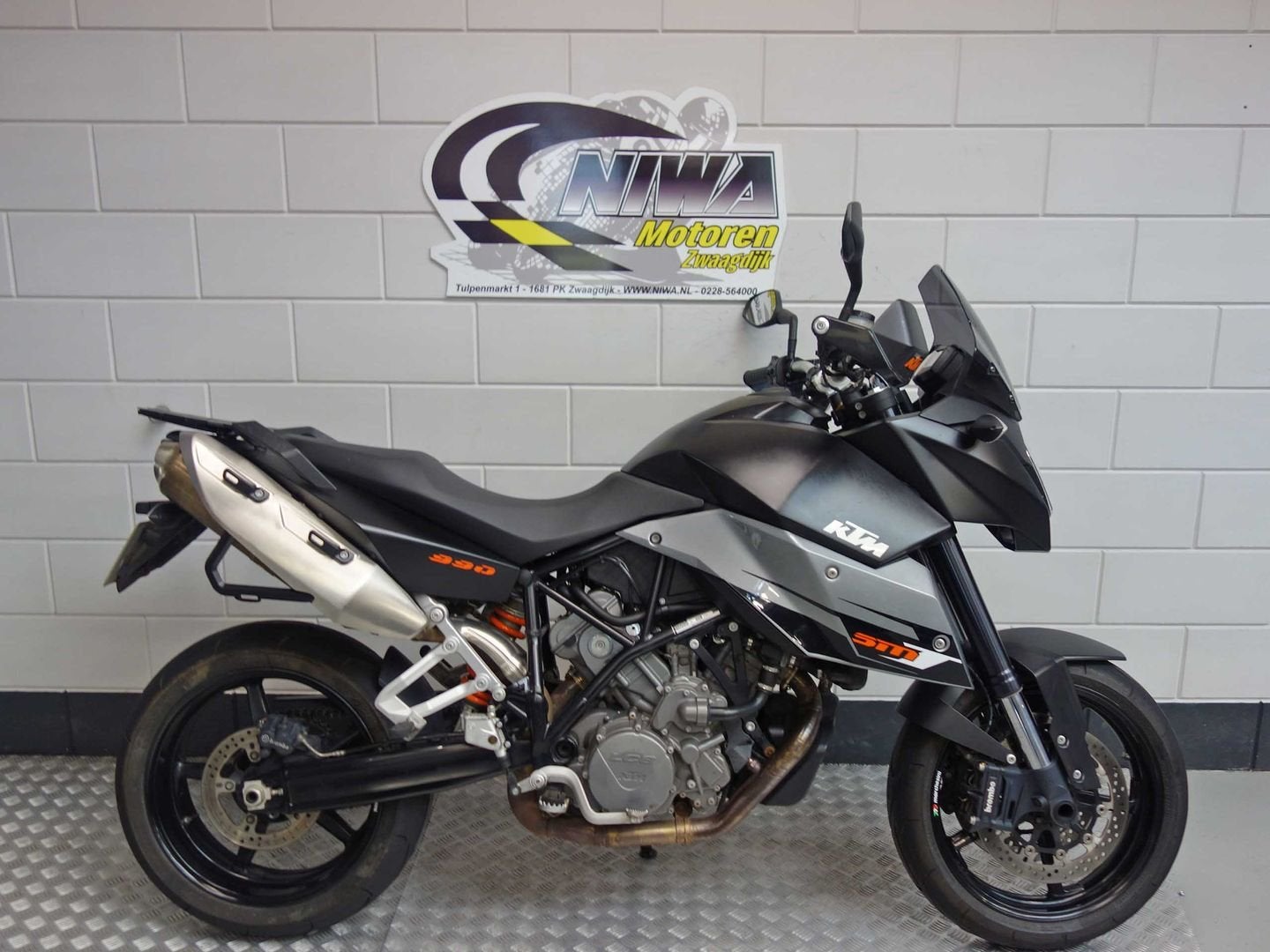 KTM 990 SUPERMOTO T, Motoren, Motoren | KTM, Bedrijf, Overig, meer dan 35 kW, 2 cilinders, Motorrijbewijs A
