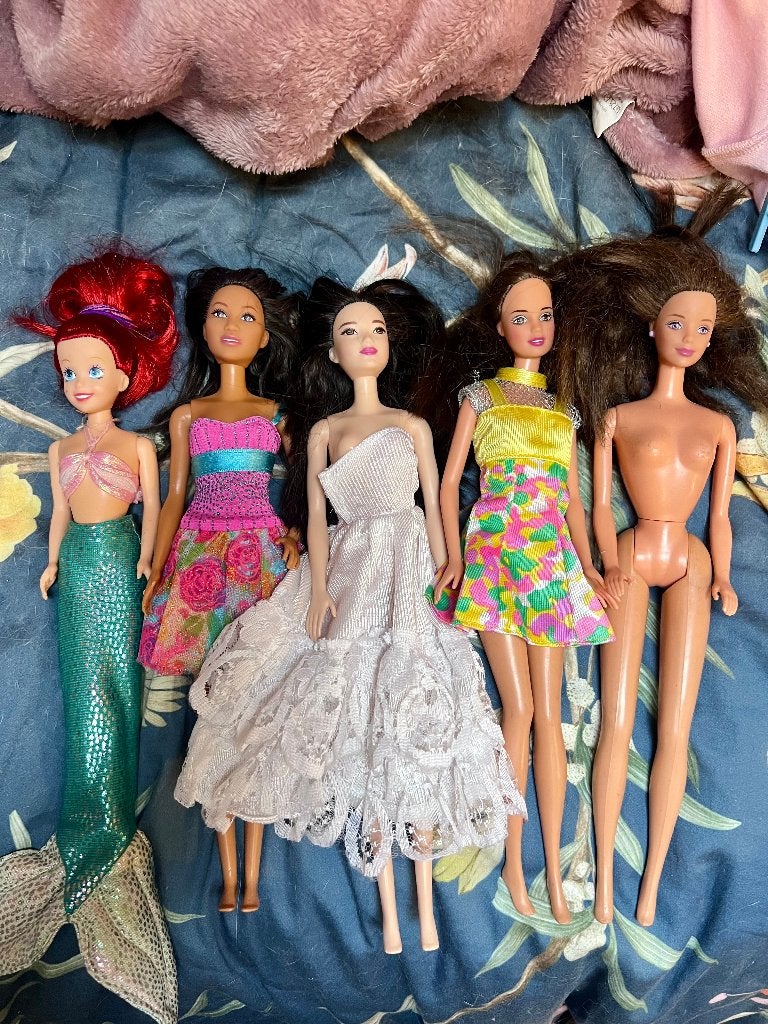 Vintage Disney Ariel zeemeermin Mattel Barbies barbiepoppen, Ophalen of Verzenden, Zo goed als nieuw, Fashion Doll