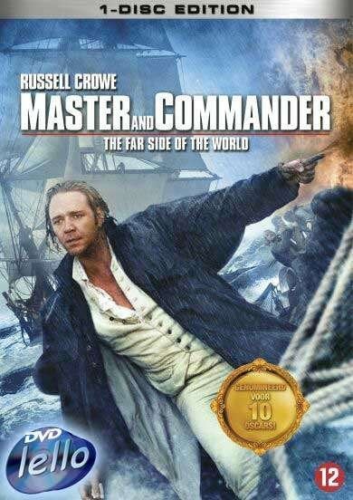 Master and Commander (2003 Russell Crowe), nieuw, Cd's en Dvd's, Vanaf 12 jaar, Ophalen of Verzenden, Zo goed als nieuw