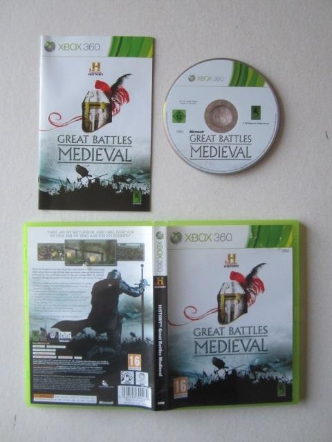 History Great Battles Medieval Xbox 360, Spelcomputers en Games, Games | Xbox 360, Nieuw, Strategie en Constructie, 1 speler, Ophalen of Verzenden