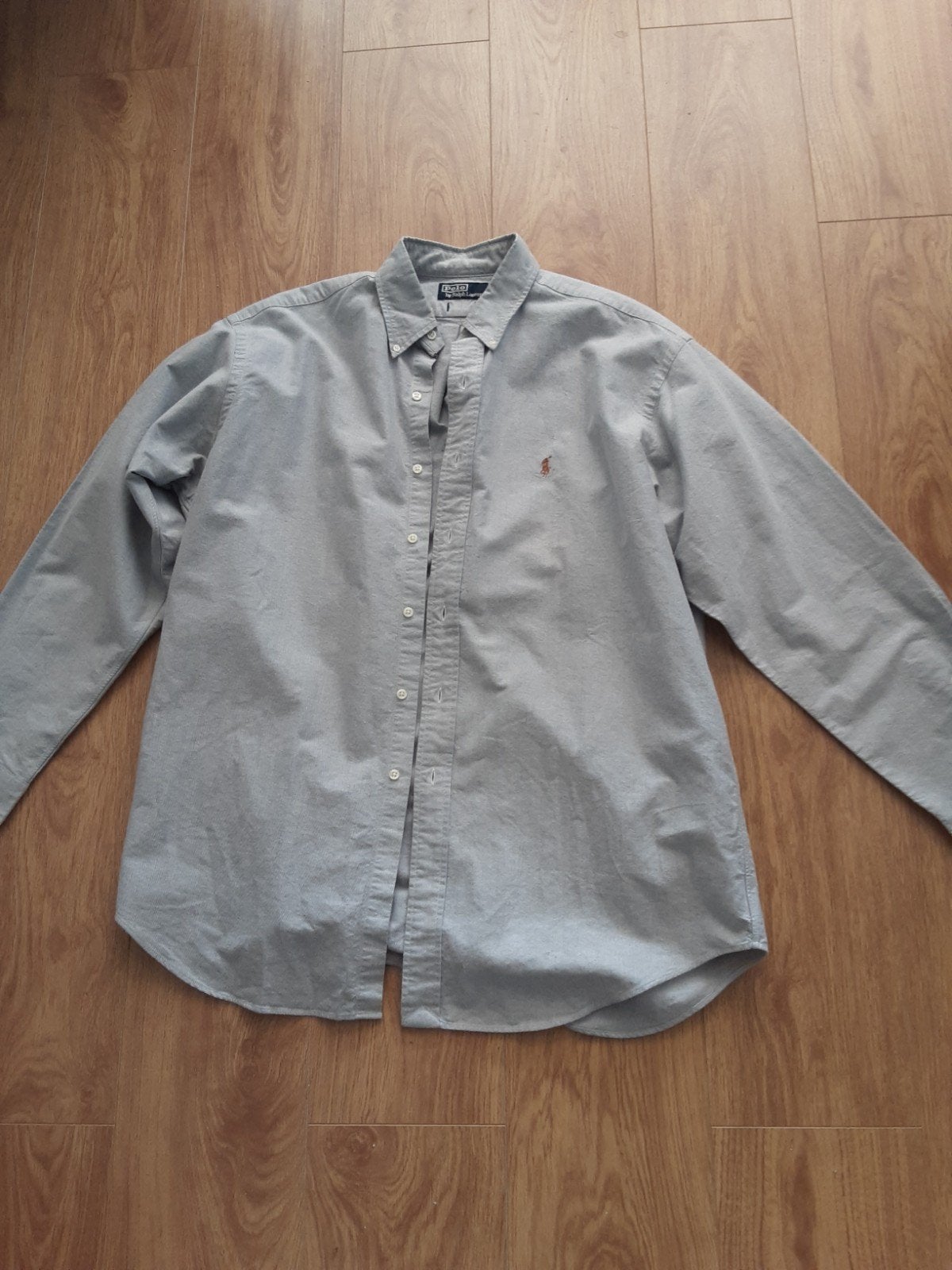 Mooi Polo Ralph Lauren overhemd., Ophalen, Grijs, Halswijdte 43/44 (XL), Polo Ralph Lauren