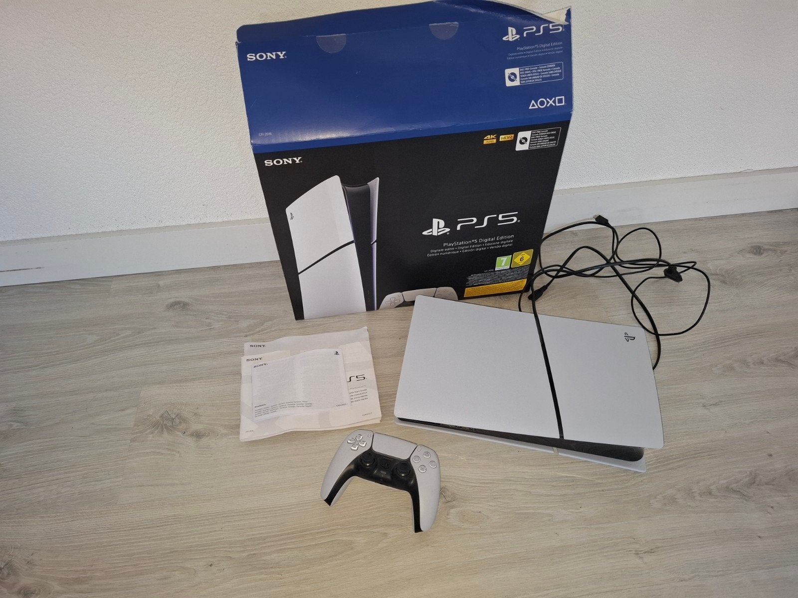 Sony Playstation 5 slim digital edition 1tb, Ophalen, Zo goed als nieuw, Playstation 5 Digital