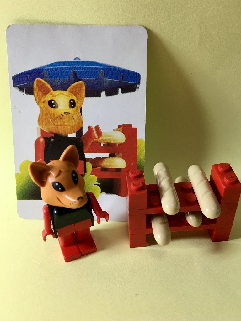 Lego Fabuland vosje met stokbroden, Overige thema's, Lego, Ophalen of Verzenden, Zo goed als nieuw
