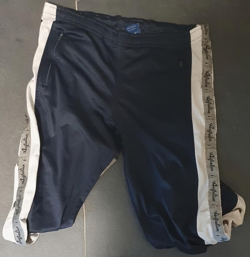 Originele Australian trainingsbroek navy blauw, maat 46/48, Kleding | Heren, Gedragen, Australian, Verzenden, Maat 48/50 (M)