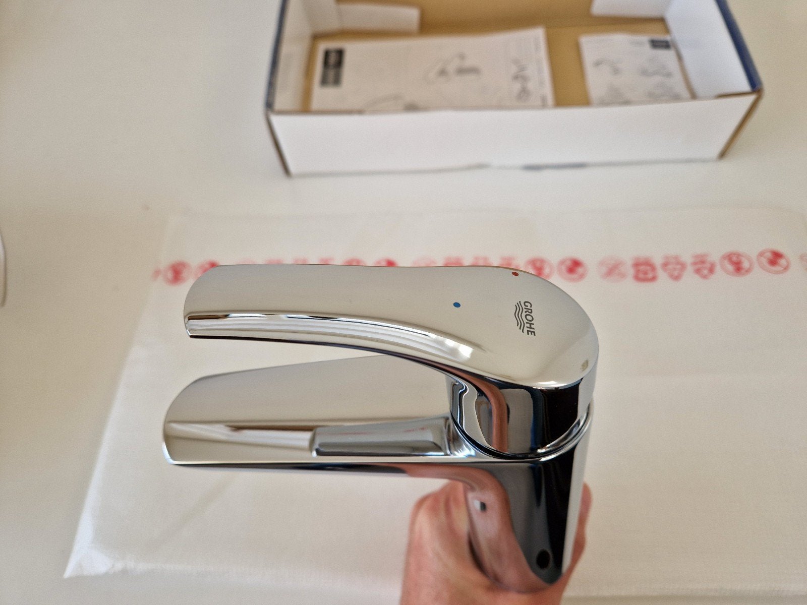GROHE | Start Wastafelmengkraan S-Size, Doe-het-zelf en Verbouw, Ophalen of Verzenden, Zo goed als nieuw, Chroom, Kraan