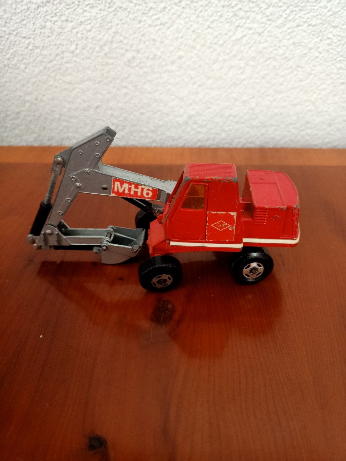 Vintage Matchbox Hydraulische Graafmachine, Ophalen of Verzenden, Gebruikt, Overige typen