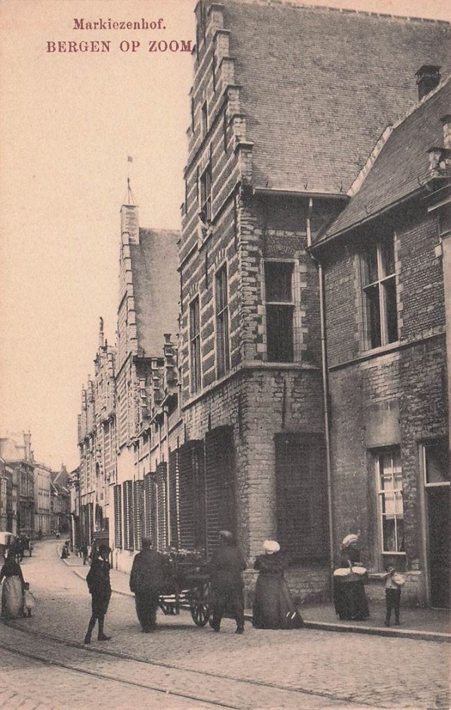702-350-025 Markiezenhof Bergen Op Zoom, Verzenden, Voor 1920, Noord-Brabant