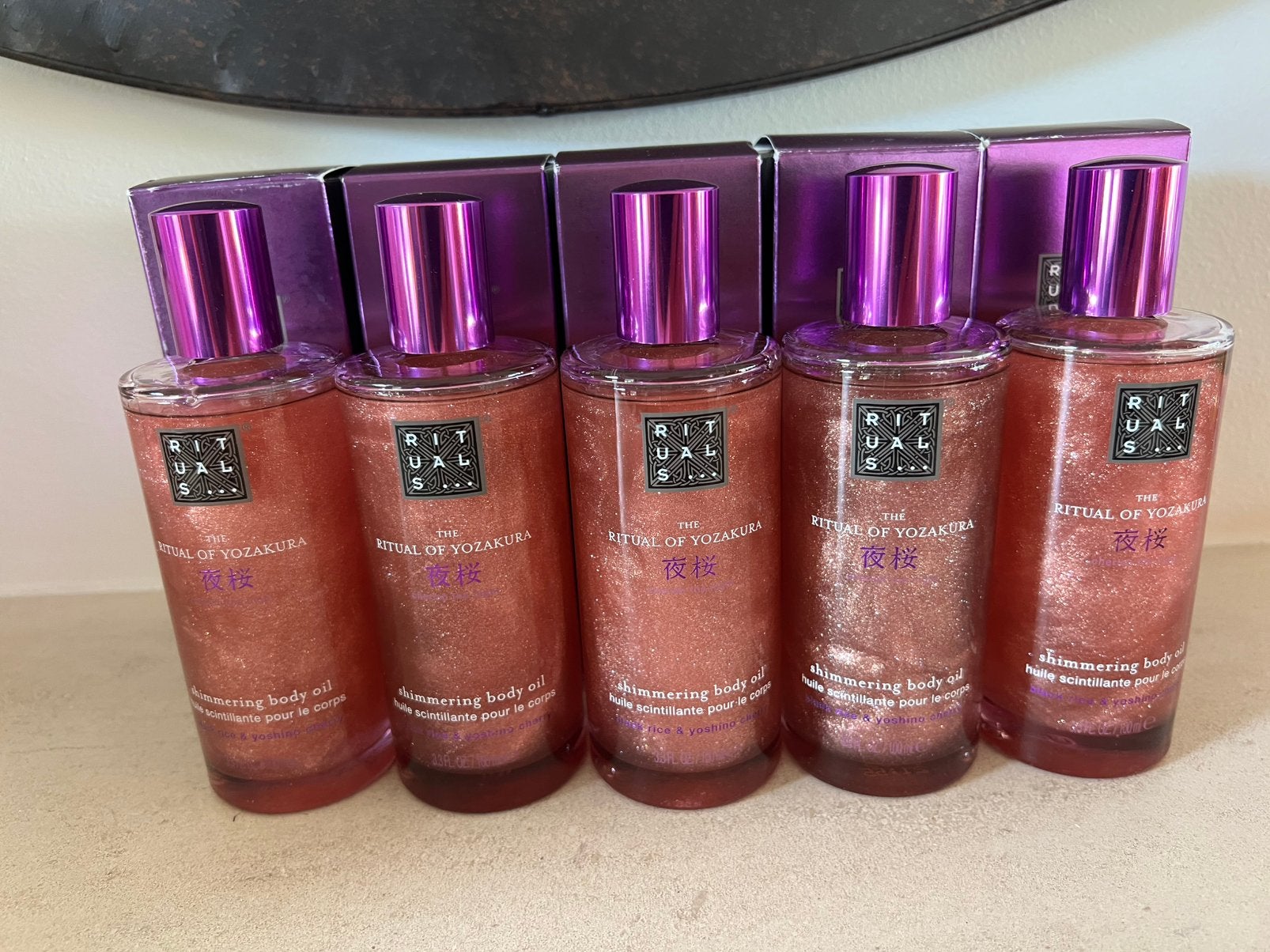 Rituals Yozakura Shimmering body oil 100 ml 💜 nieuw!, Sieraden, Tassen en Uiterlijk, Uiterlijk | Lichaamsverzorging, Ophalen of Verzenden