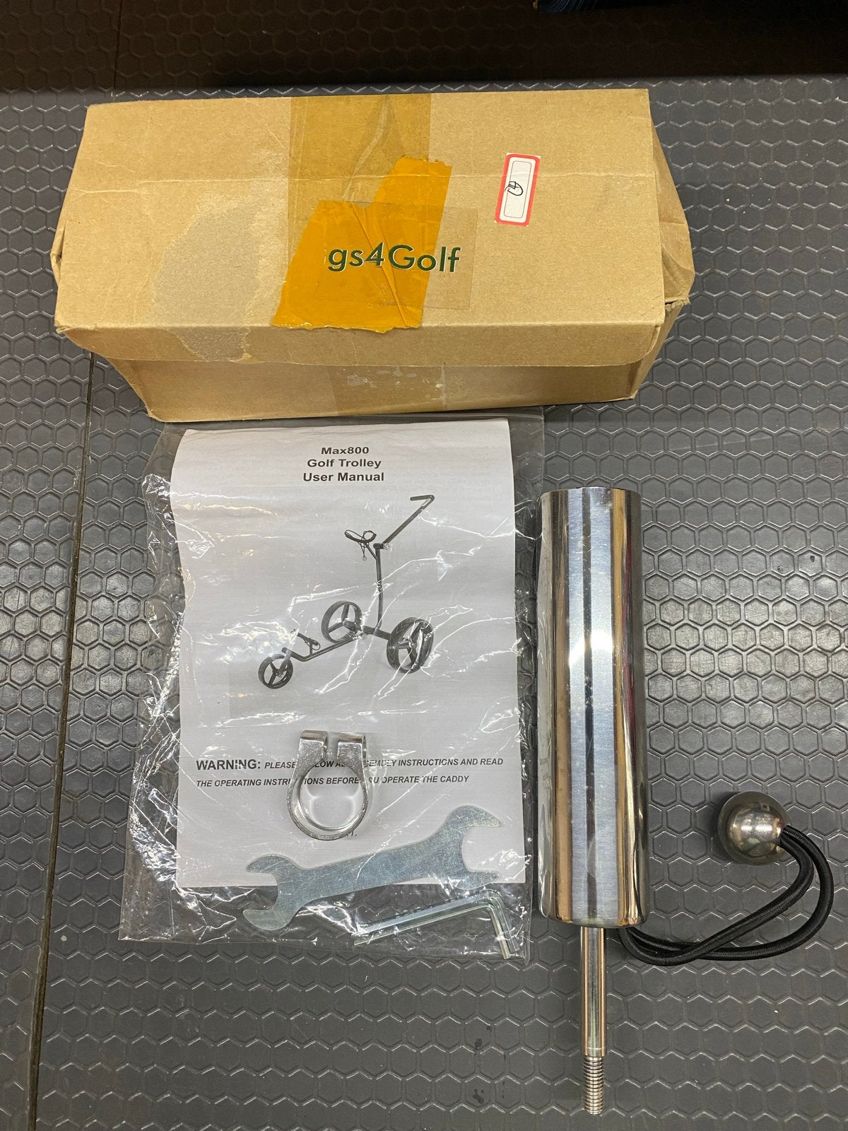 Golf trolley, Ophalen